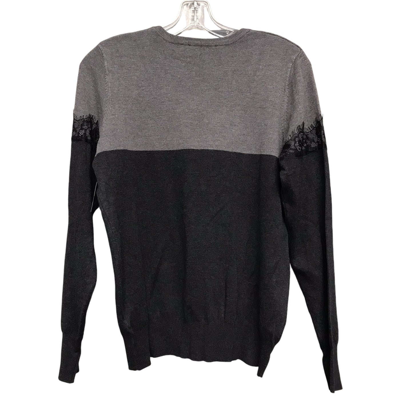 Sweater By Shelli Segal In Grey, Size:S