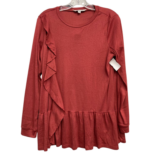 Top Ls By Davi & Dani In Red, Size:S