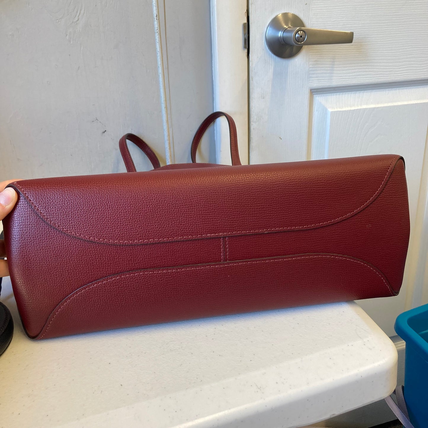 Tote Designer By Kate Spade In Red, Size:Large