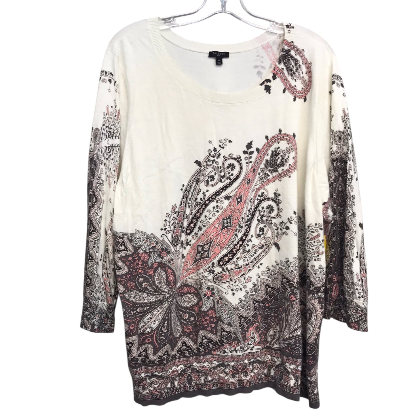 Sweater By Talbots In Multi, Size:3X