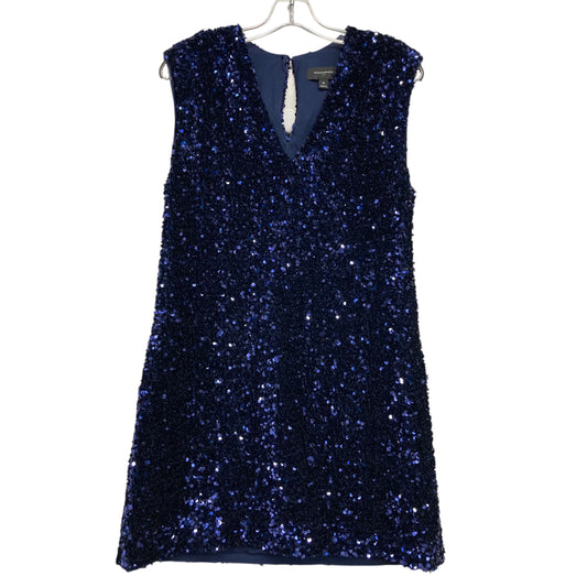 Dress Party Short By Banana Republic In Blue, Size:M