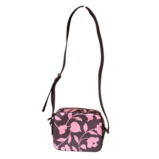 Crossbody Designer By Kate Spade In Maroon, Size:Medium