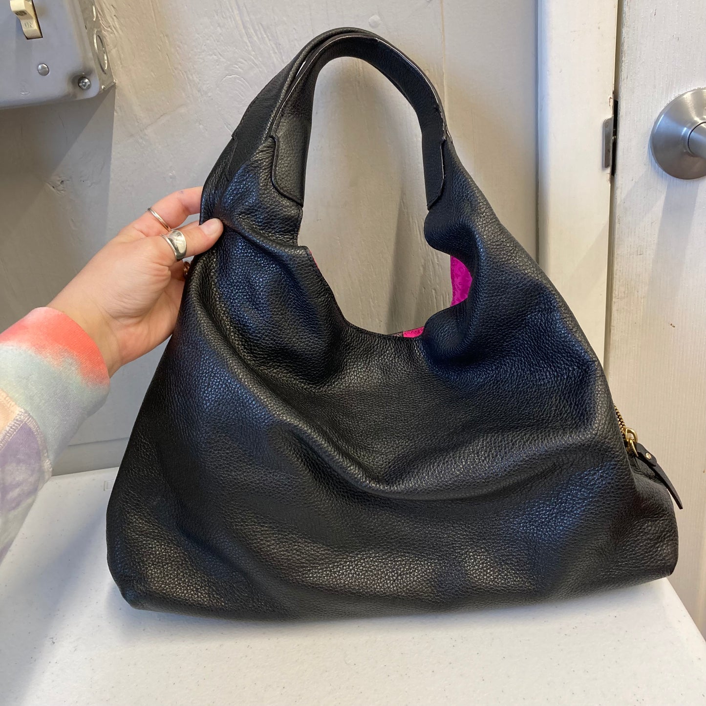 Handbag Designer By Kate Spade In Black, Size:Large