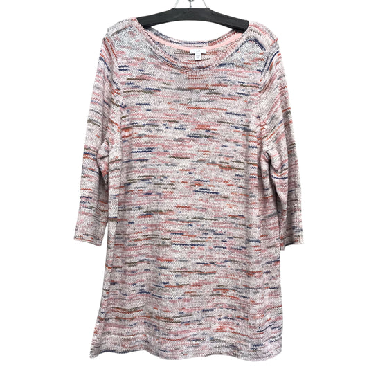 Sweater By J. Jill In Multi, Size:Xl