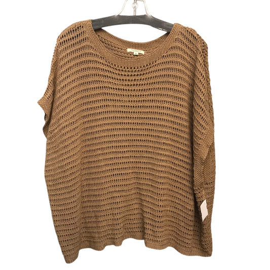 Sweater By Max Studio In Brown, Size:Xl
