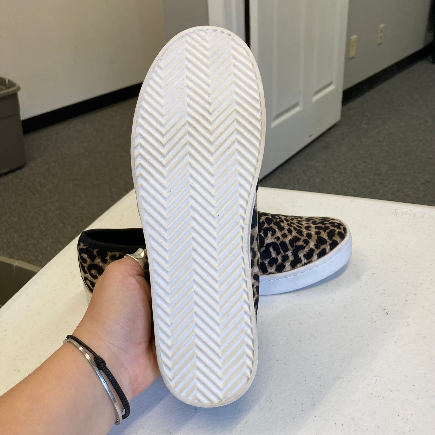 Shoes Flats By Report In Leopard Print, Size:7