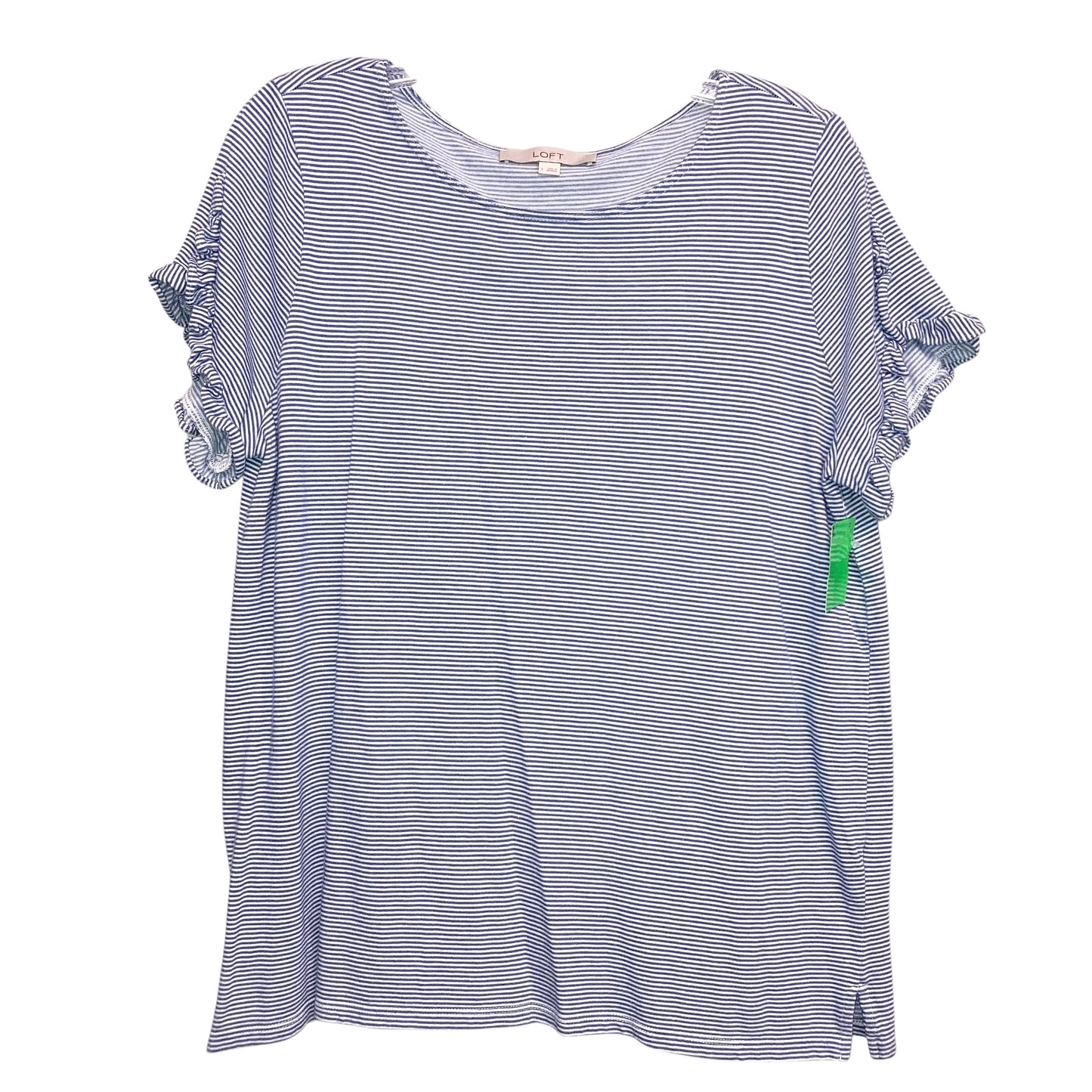 Top Ss By Loft In Striped Pattern, Size:L