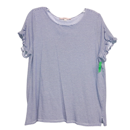 Top Ss By Loft In Striped Pattern, Size:L