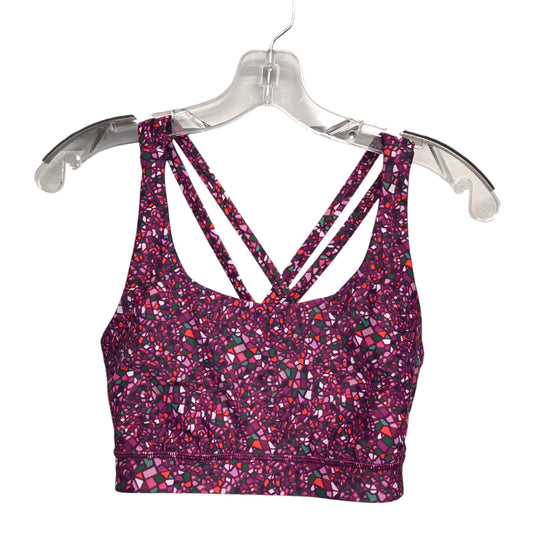 Athletic Bra By Lululemon In Multi, Size:M