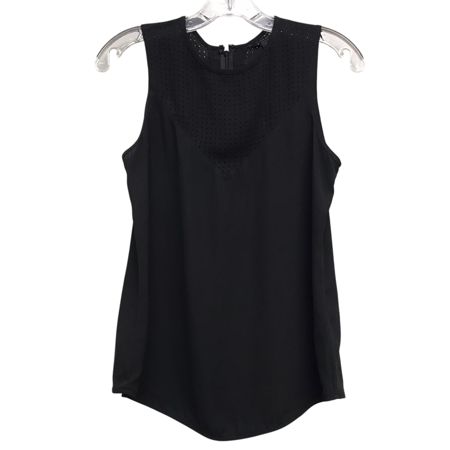 Top Sleeveless By Banana Republic In Black, Size:S