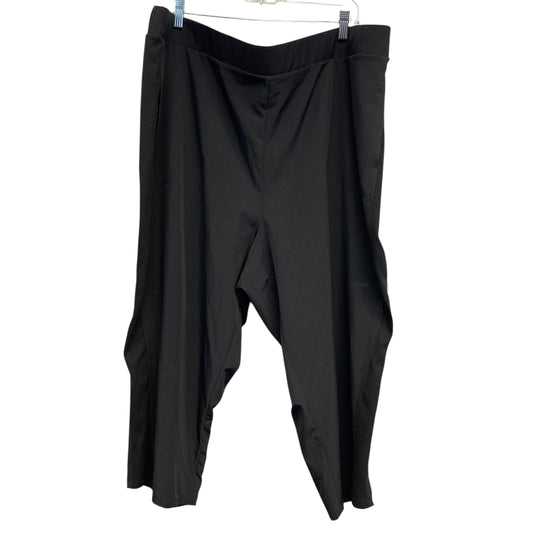 Athletic Pants By Croft And Barrow In Black, Size:2X