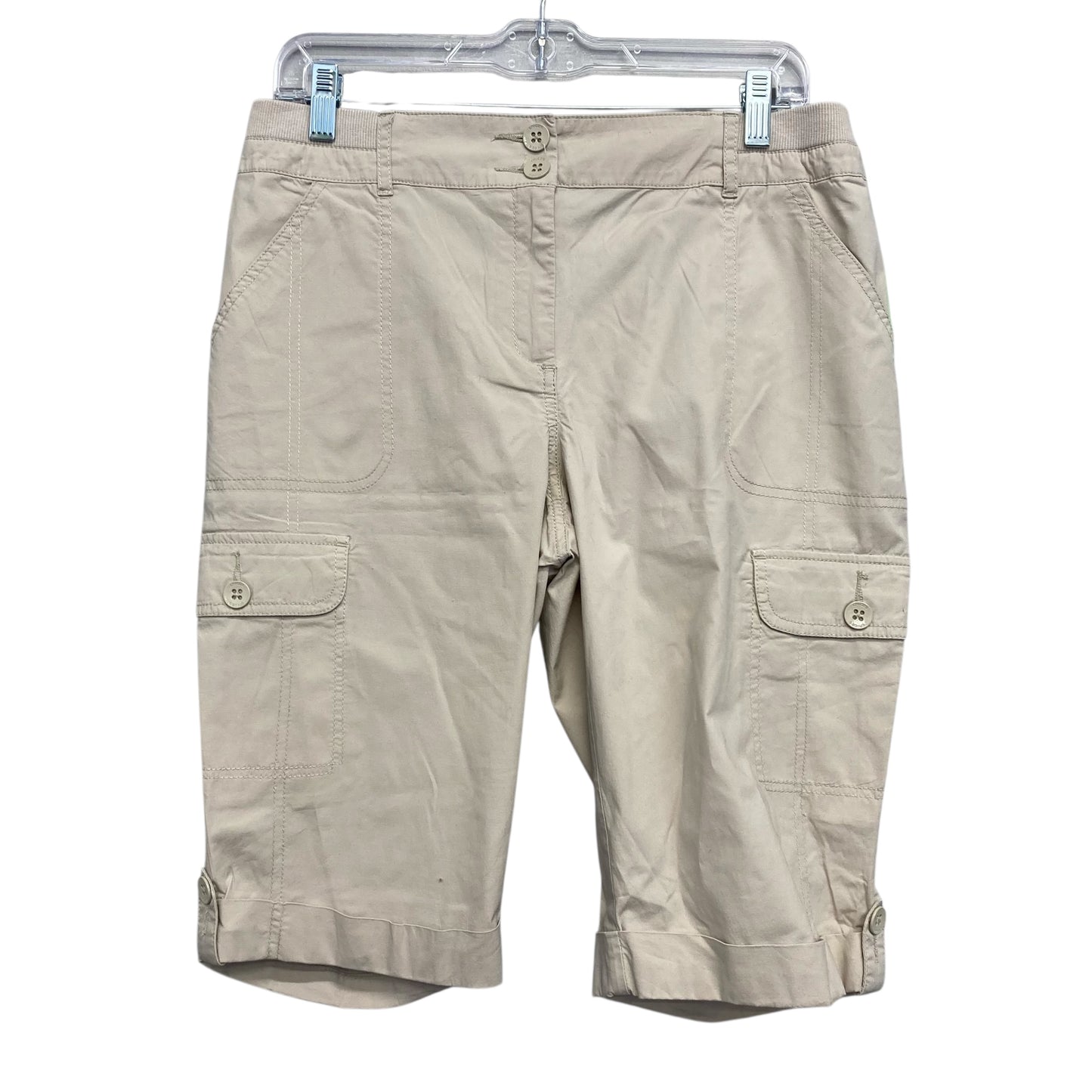 Shorts By Chicos In Tan, Size:6