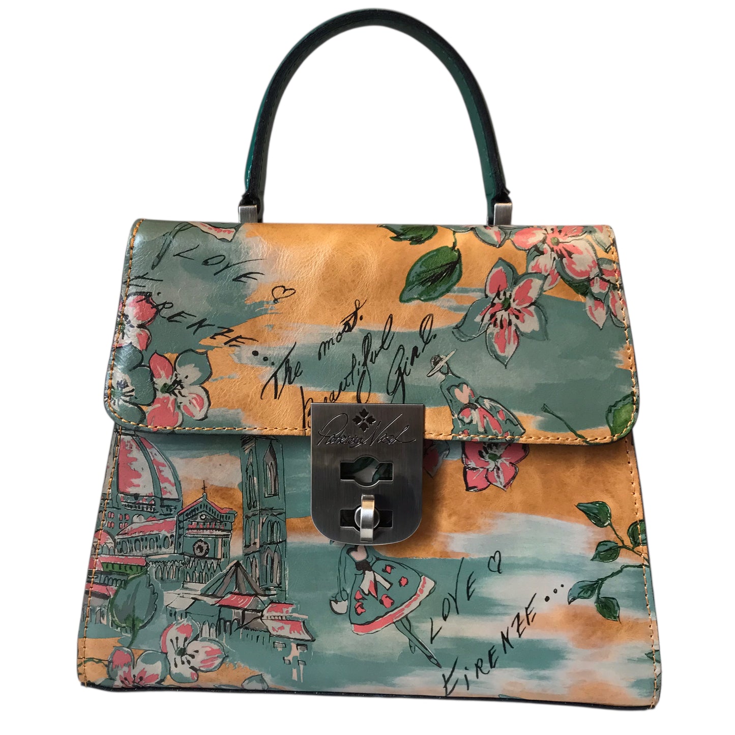 Crossbody Designer By Patricia Nash In Multi, Size:Medium