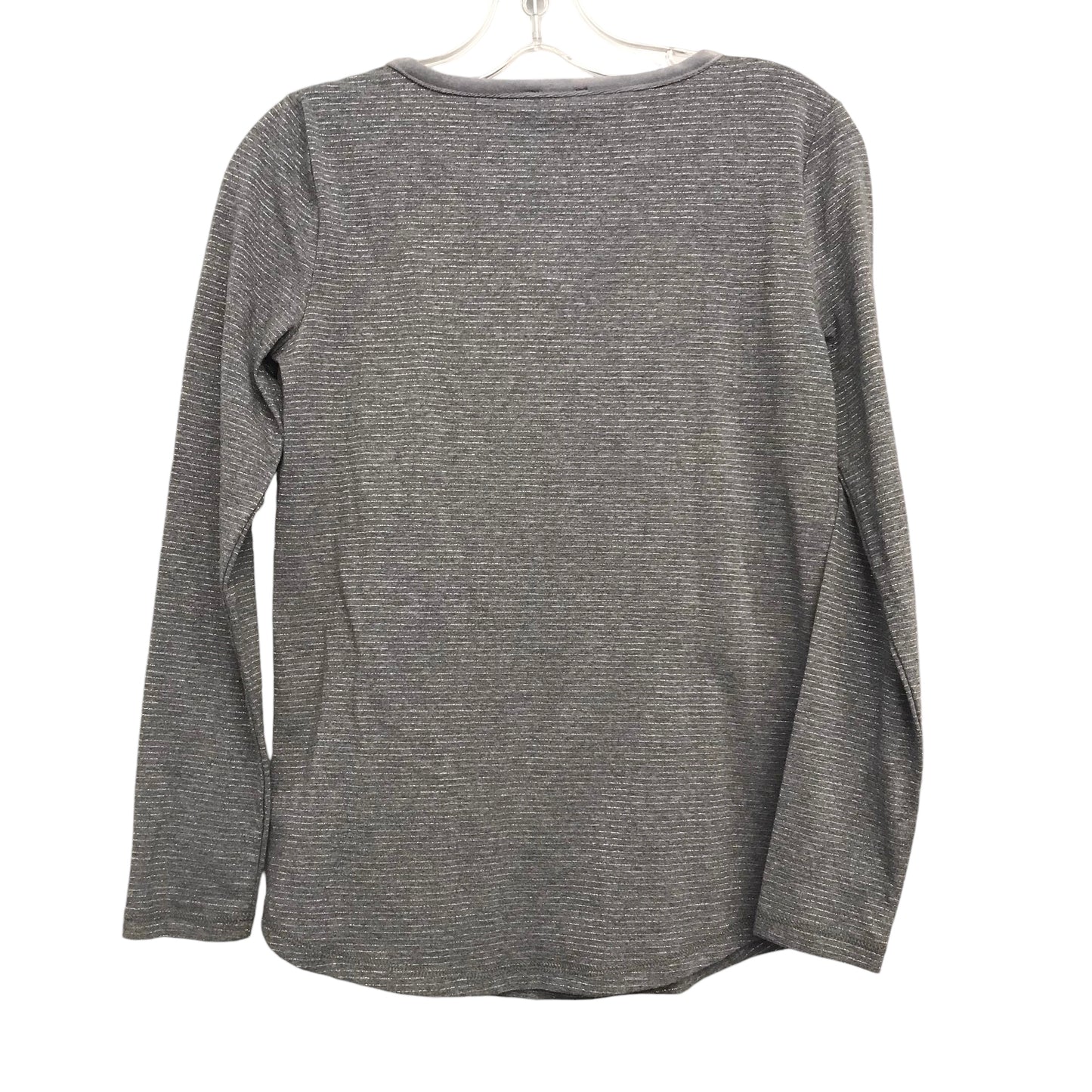 Top Ls Basic By Talbots In Grey, Size:Sp