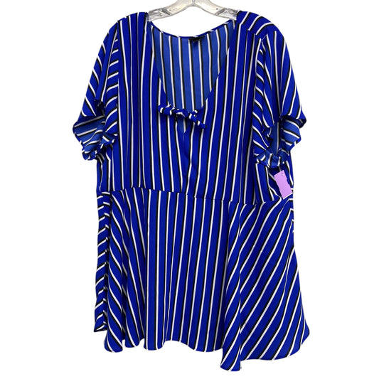 Top Ss By Torrid In Striped Pattern, Size:4X