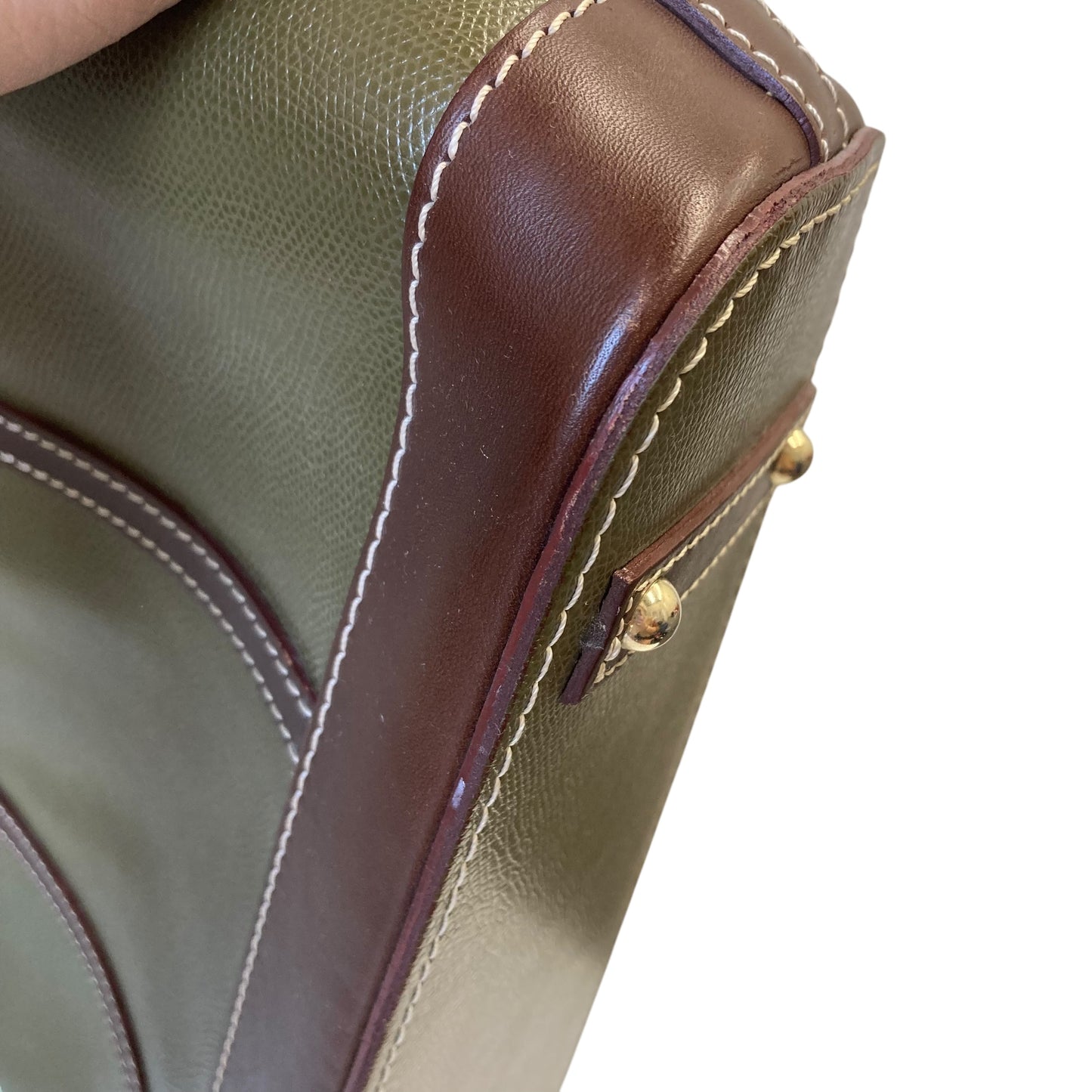 Handbag Designer By Dooney And Bourke In Green, Size:Large