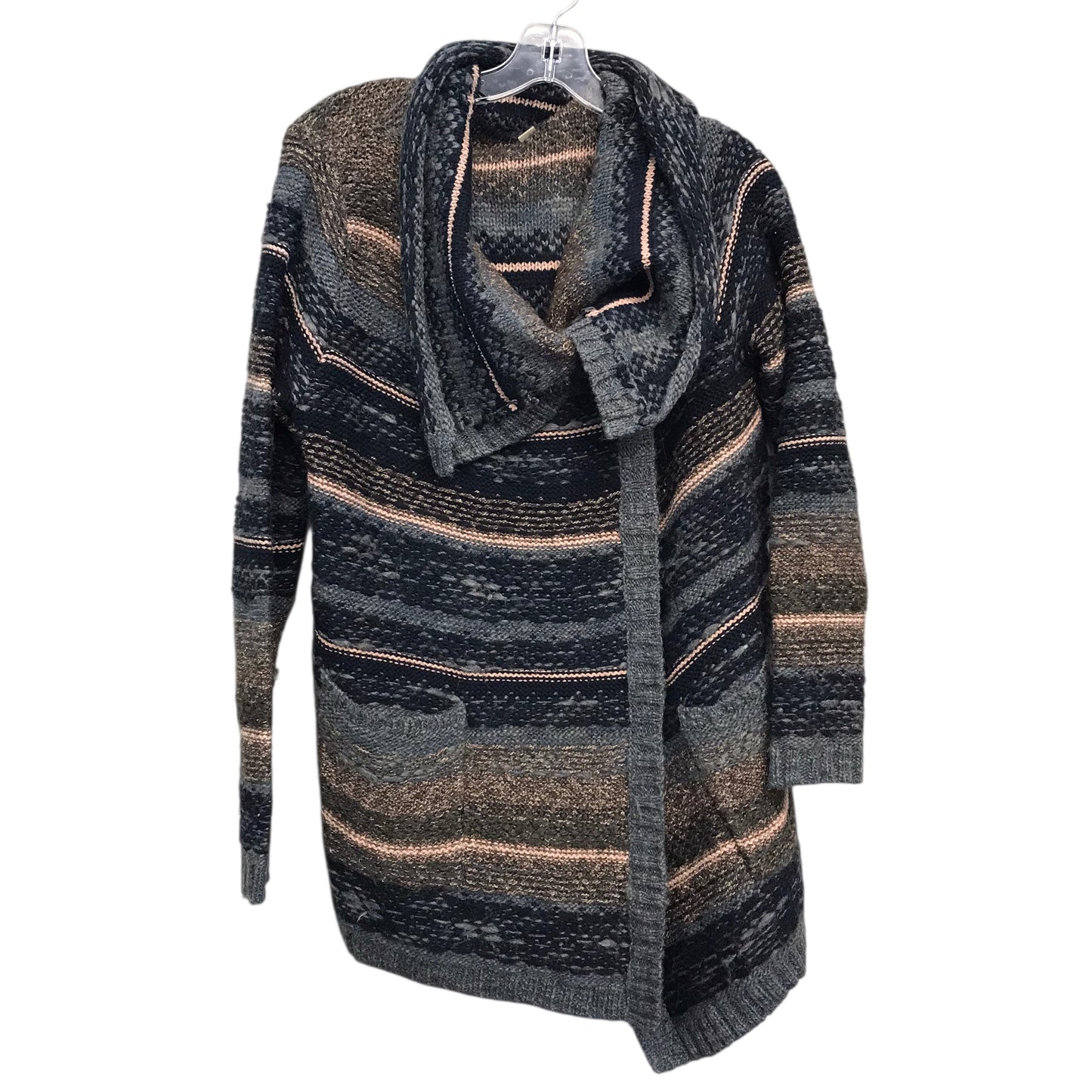 Sweater Cardigan By Lucky Brand In Multi, Size:M