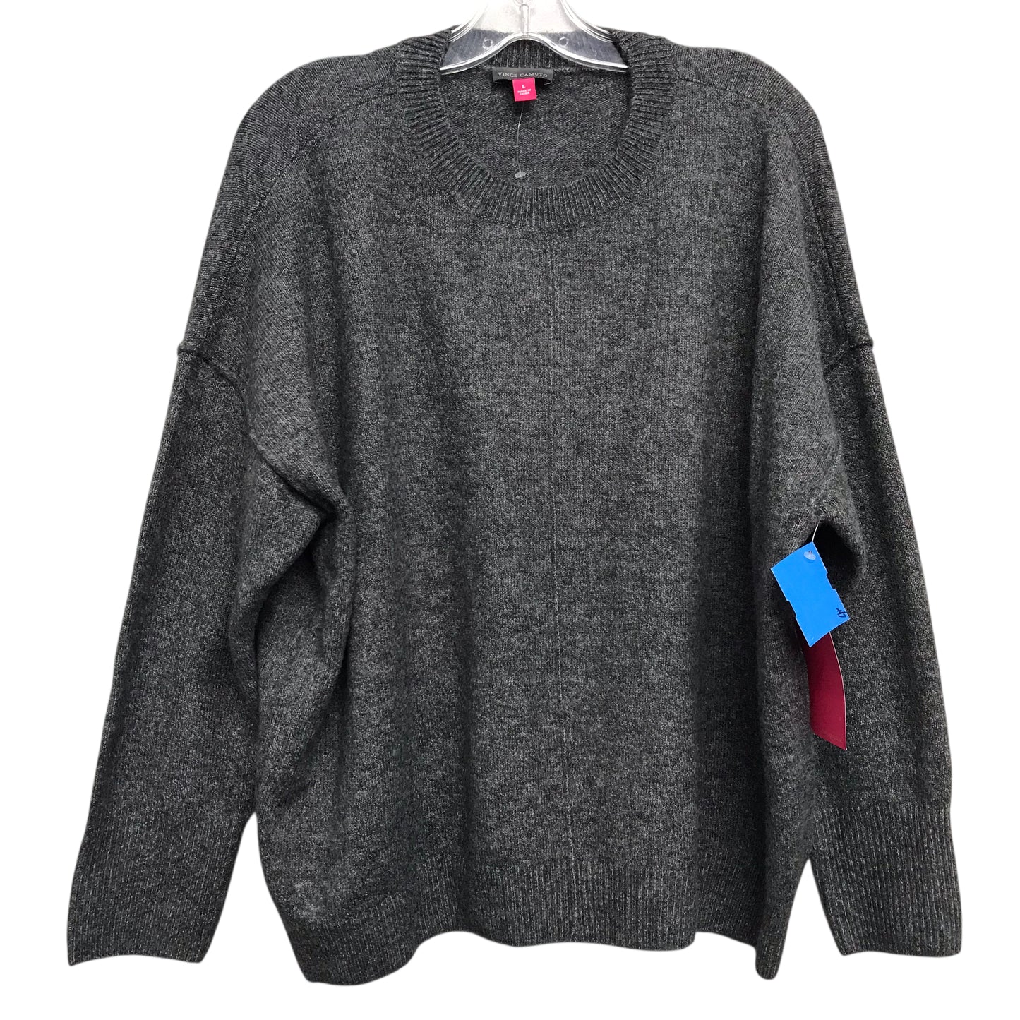 Sweater By Vince Camuto In Grey, Size:L