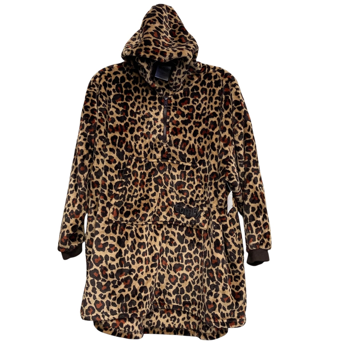 Sweatshirt Hoodie By The Comfy In Animal Print, Size:Osfm