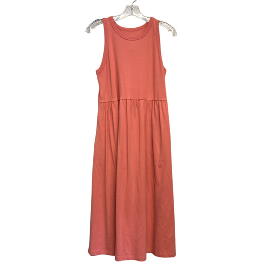 Dress Casual Midi By A New Day In Orange, Size:M