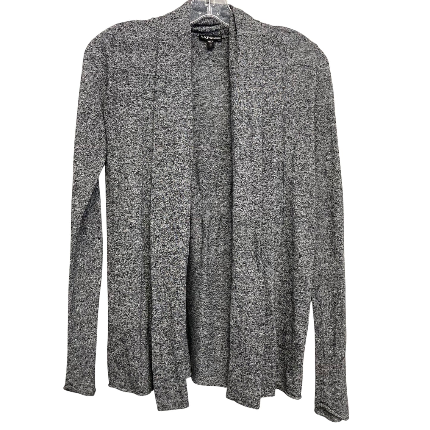 Cardigan By Express In Grey, Size:Xs