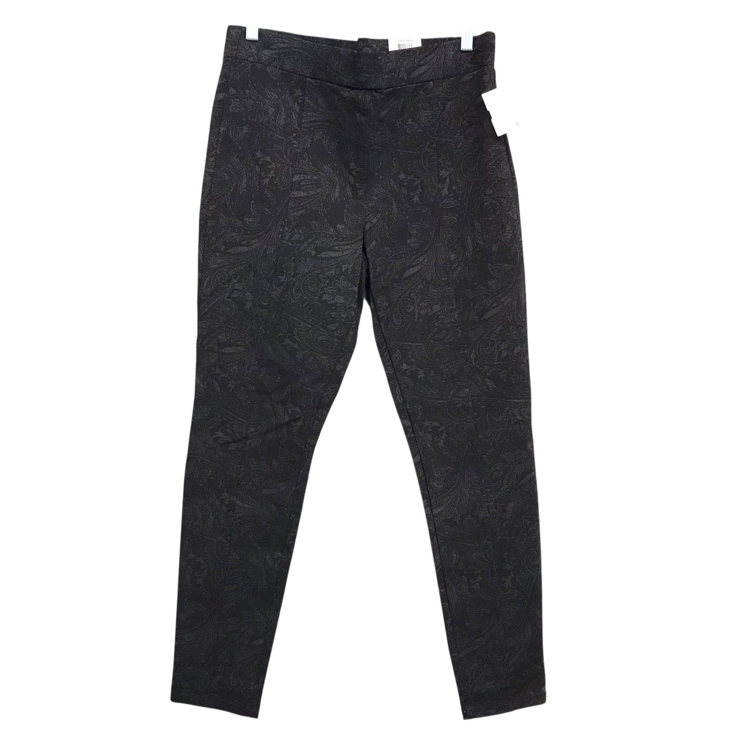 Pants Leggings By Style And Company In Black & Grey, Size:12