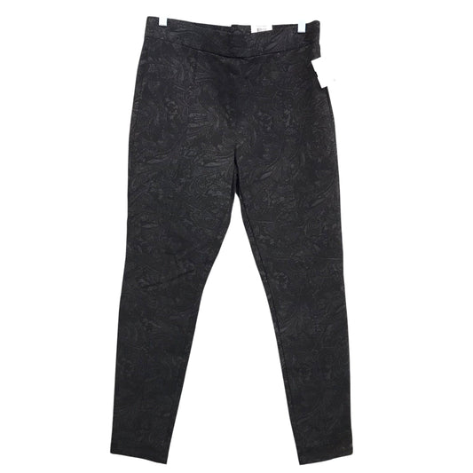 Pants Leggings By Style And Company In Black & Grey, Size:12