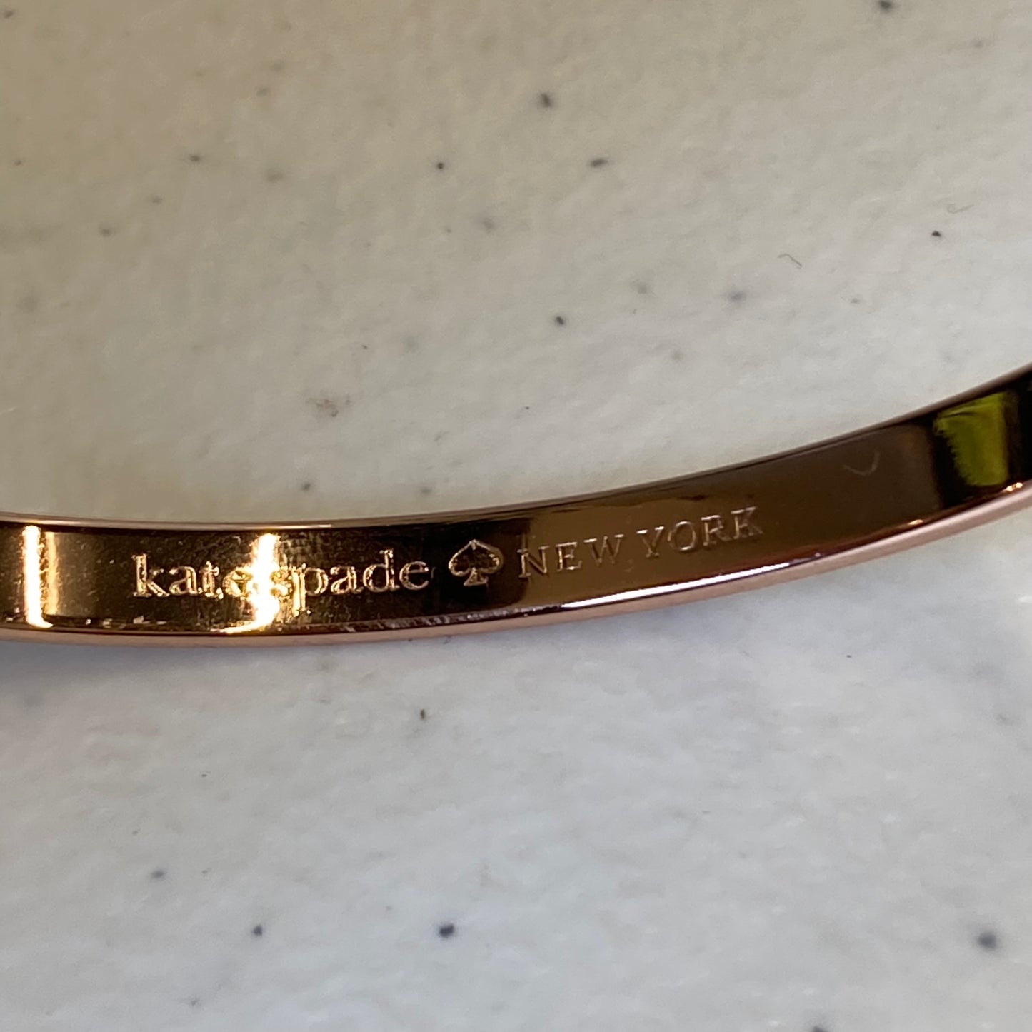 Bracelet Designer By Kate Spade In Rose Gold