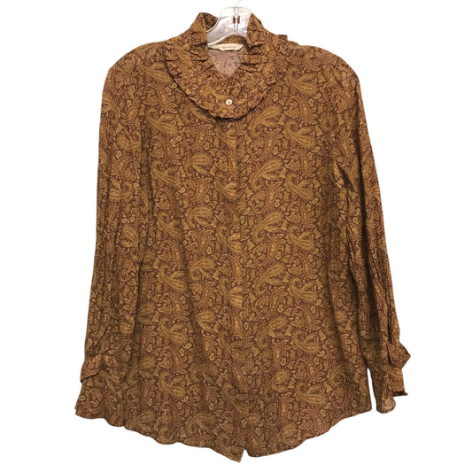 Top Ls By Soft Surroundings In Brown, Size:M