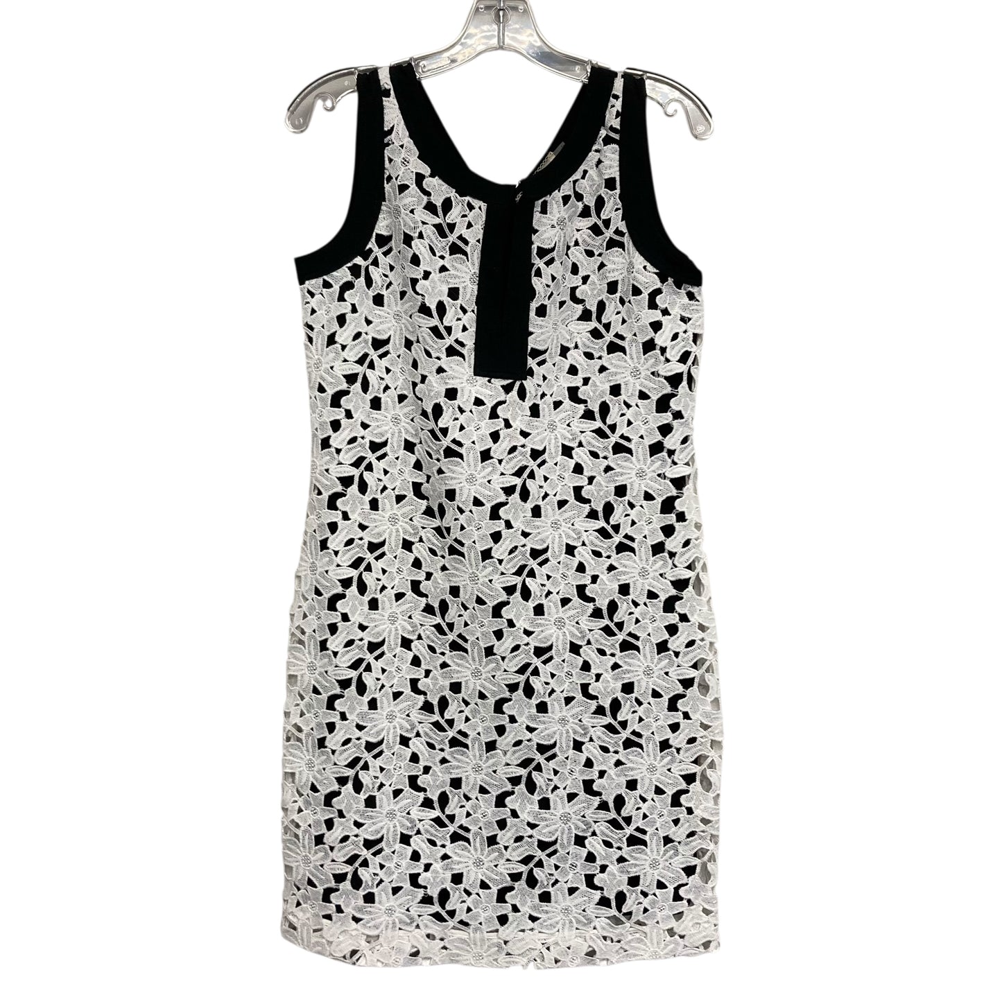 Dress Party Short By Cluny In Black & White, Size:Sl
