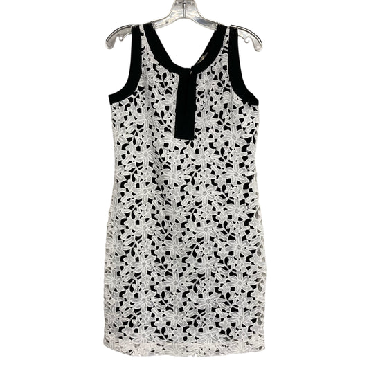 Dress Party Short By Cluny In Black & White, Size:Sl