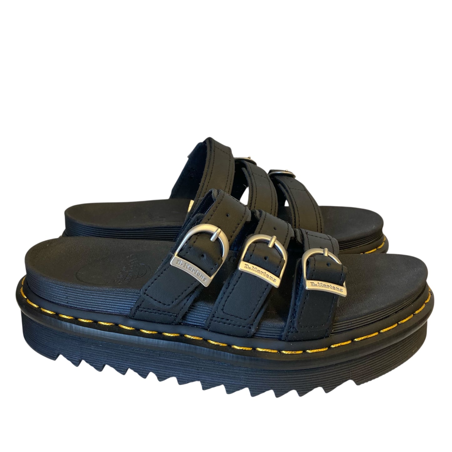 Sandals Flats By Dr Martens In Black, Size:7