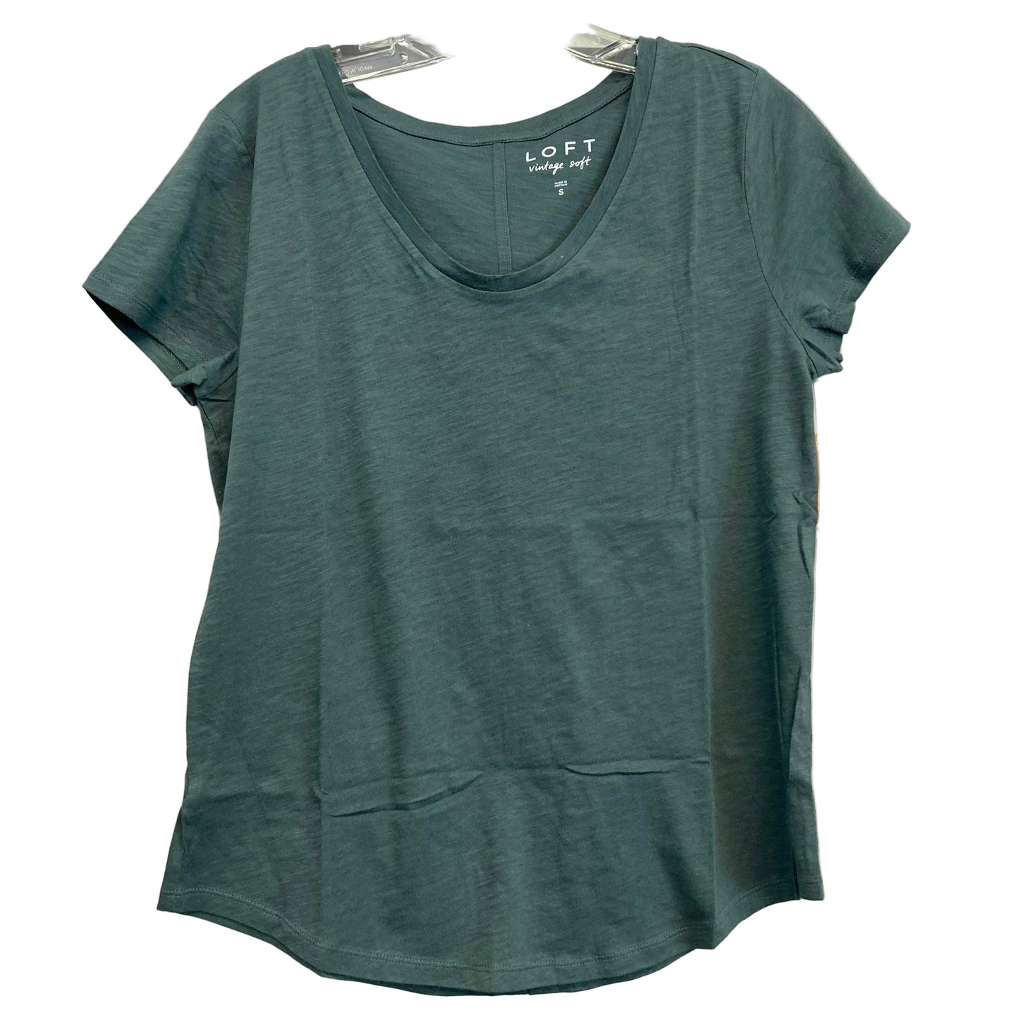 Top Ss Basic By Loft In Green, Size:S