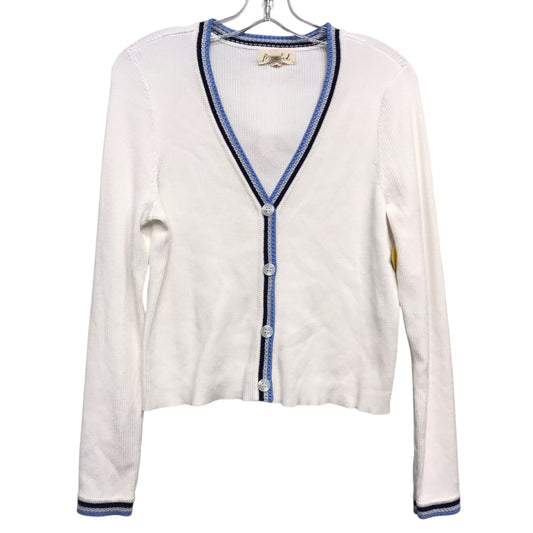 Cardigan By Marled In White, Size:M