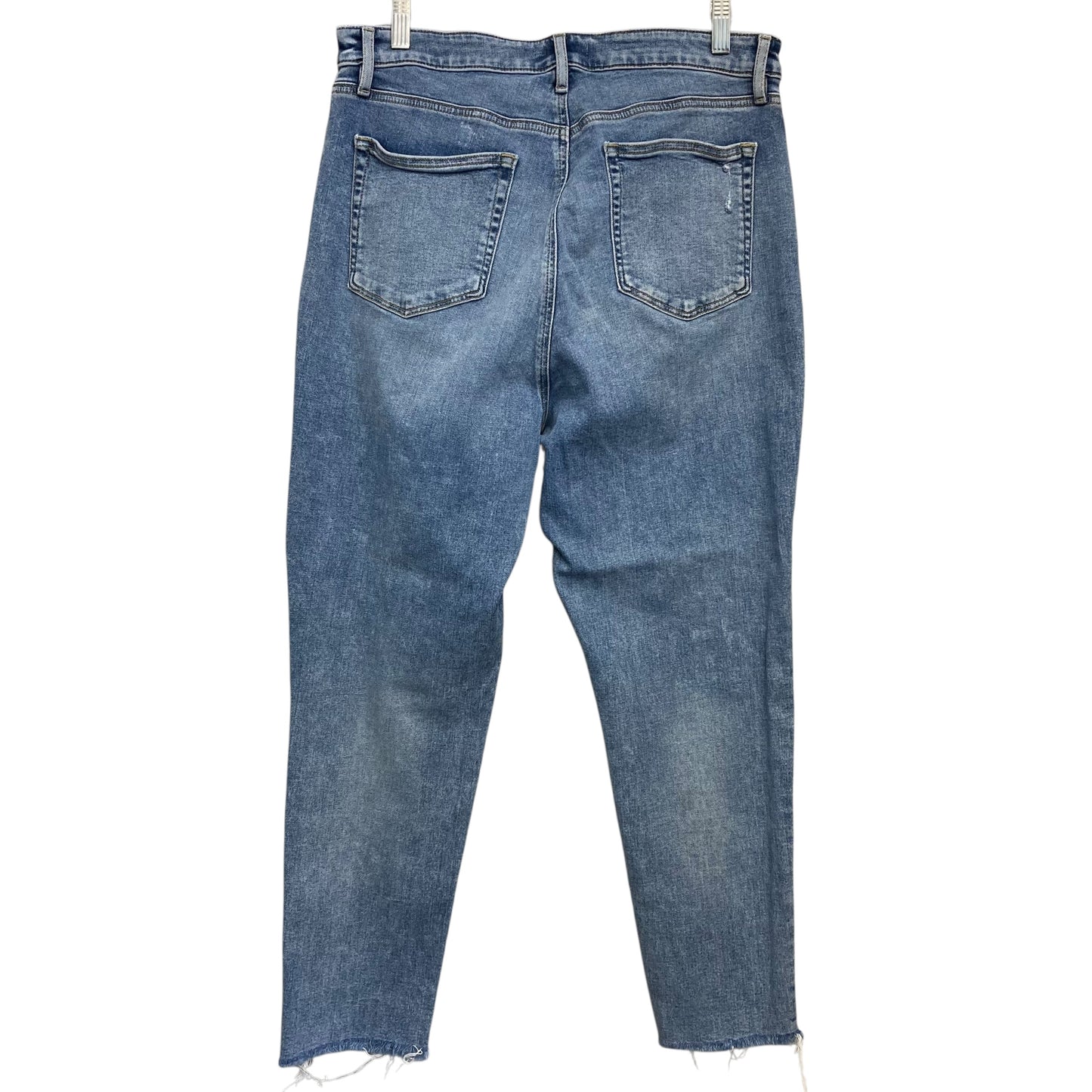 Jeans Skinny By Loft In Blue Denim, Size:14