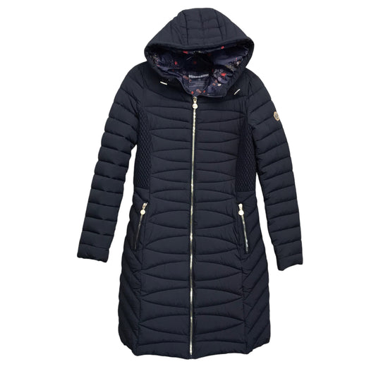 Coat Puffer & Quilted By Bernardo In Navy, Size:Xs