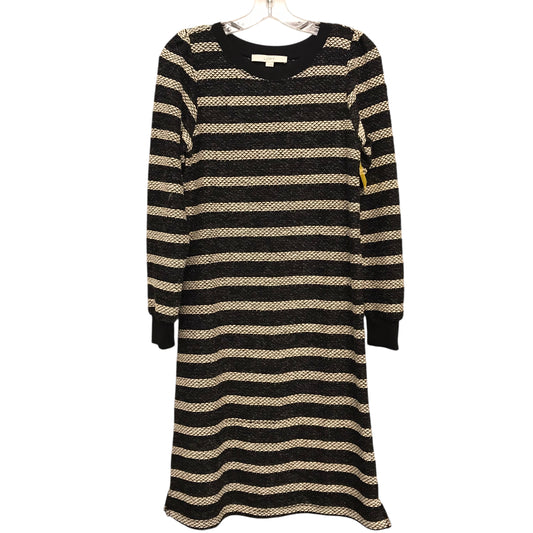 Dress Casual Midi By Loft In Striped Pattern, Size:S