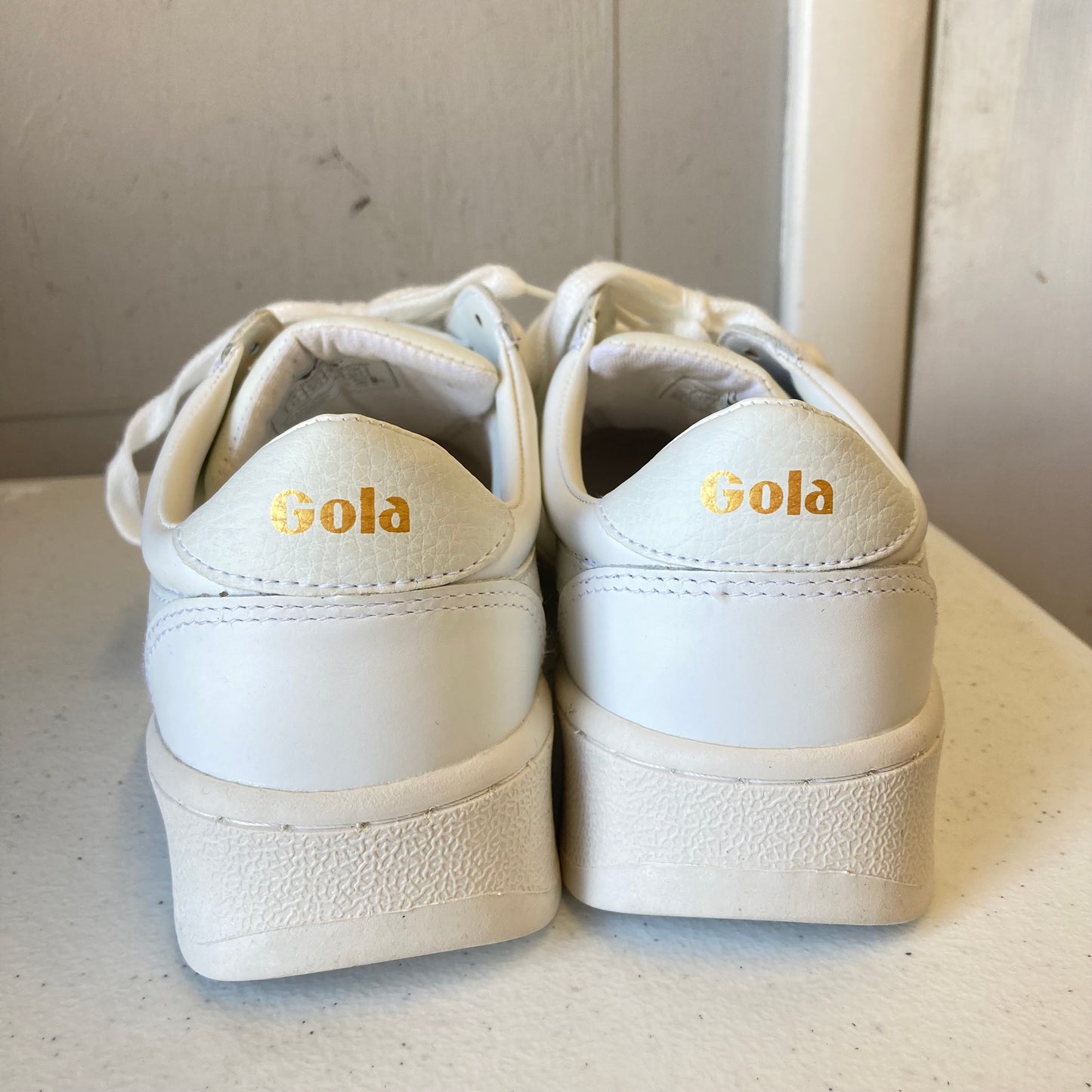 Shoes Sneakers By Gola In White, Size:6.5