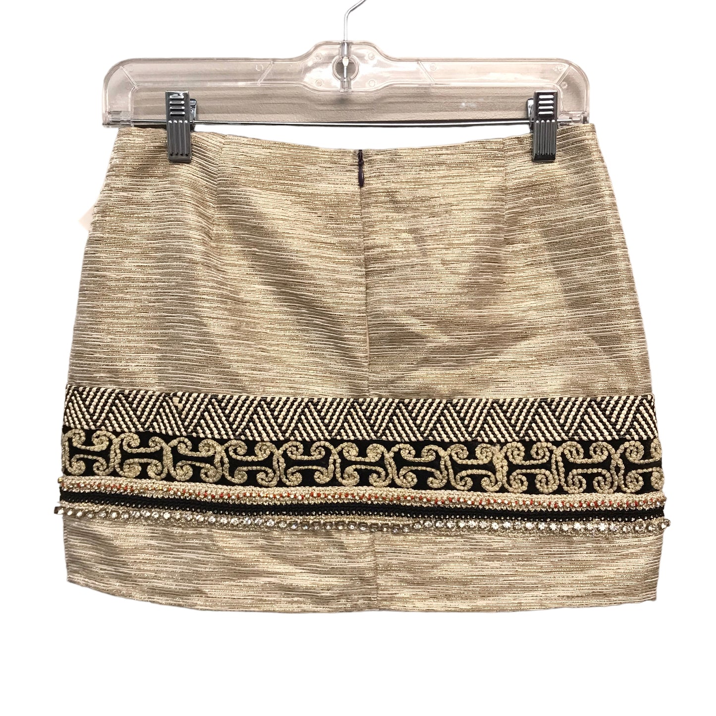 Skirt Mini & Short By English Rose In Gold, Size:4