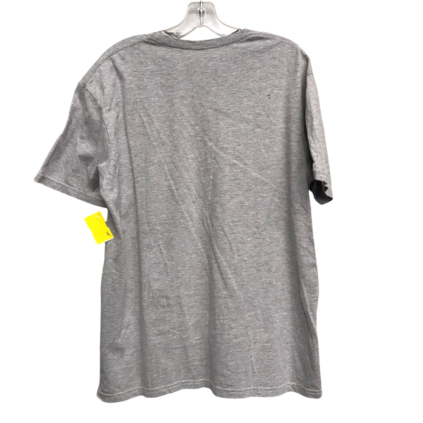 Top Ss Basic In Grey, Size:L