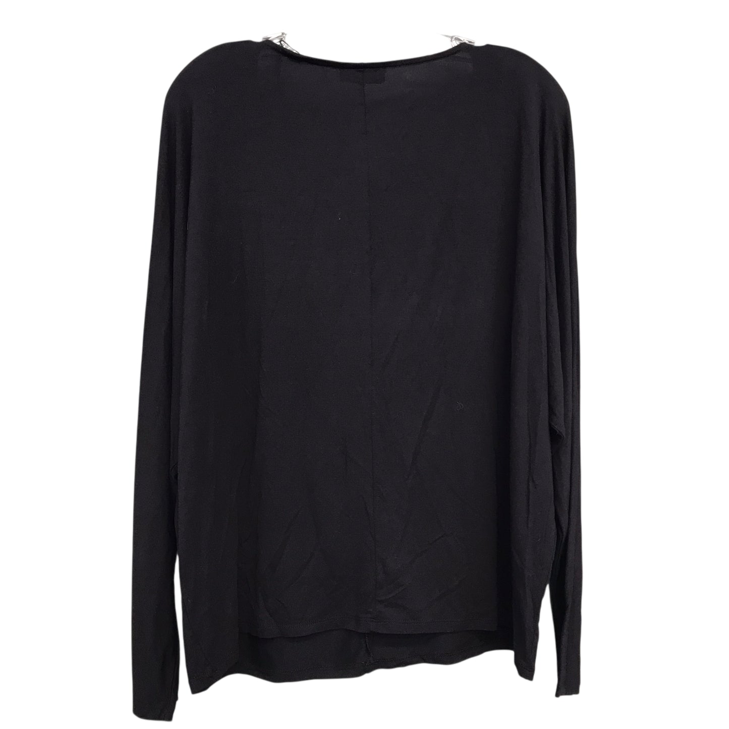 Top Ls By Tahari In Black, Size:Xl