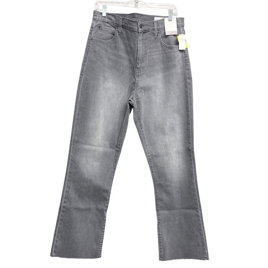 Jeans Flared By Gap In Grey, Size:14L