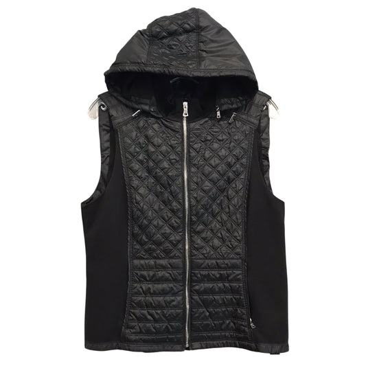 Vest Puffer & Quilted By White House Black Market In Black, Size:L