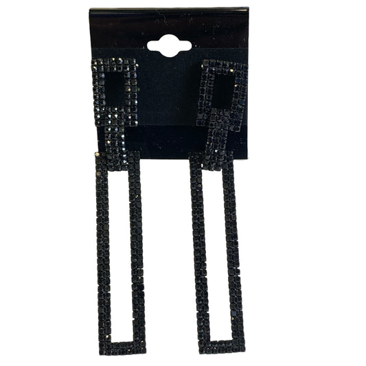 Earrings Dangle/Drop In Black