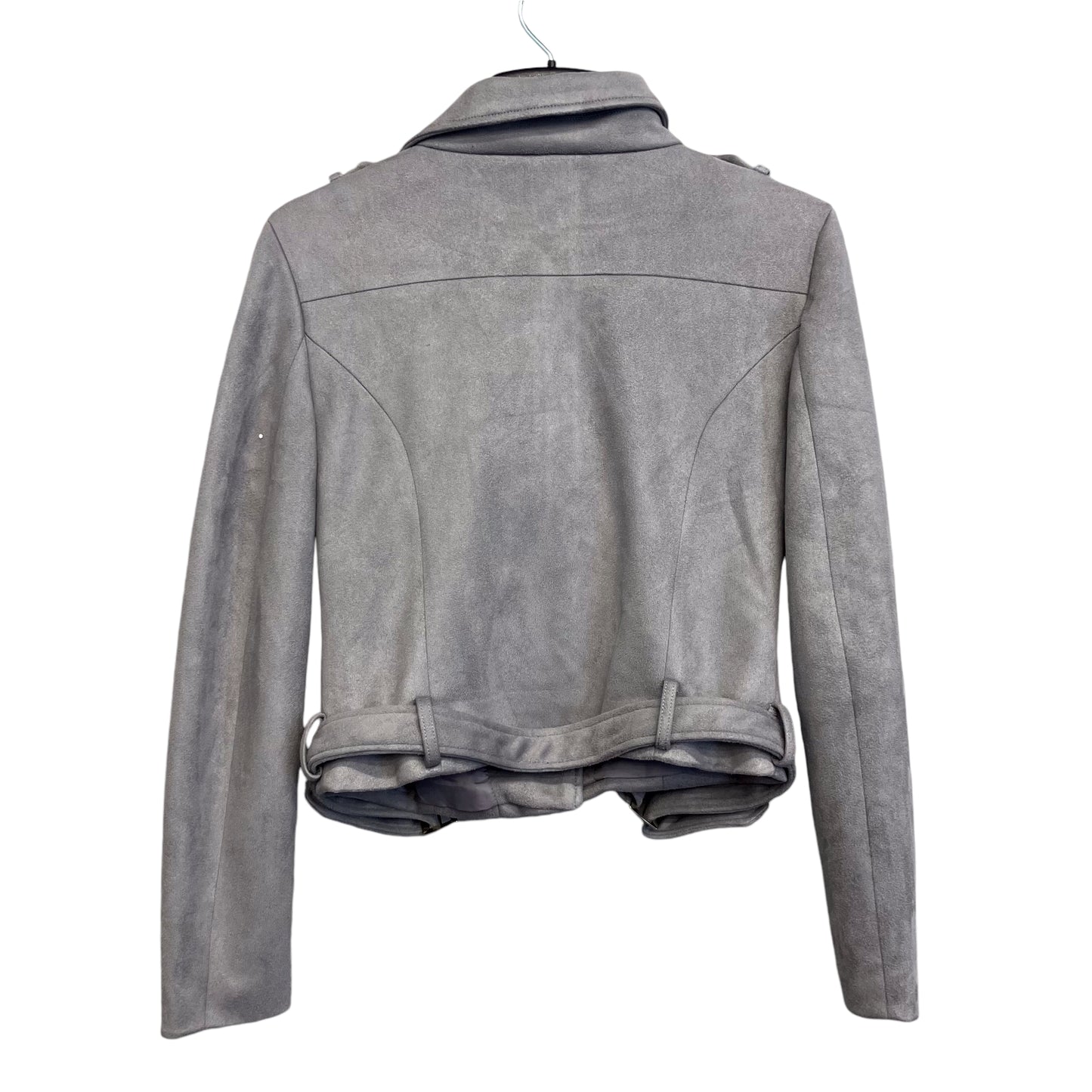 Jacket Moto By Romeo And Juliet In Grey, Size:M