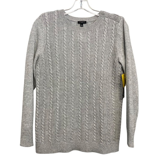 Sweater By Talbots In Grey, Size:Mp