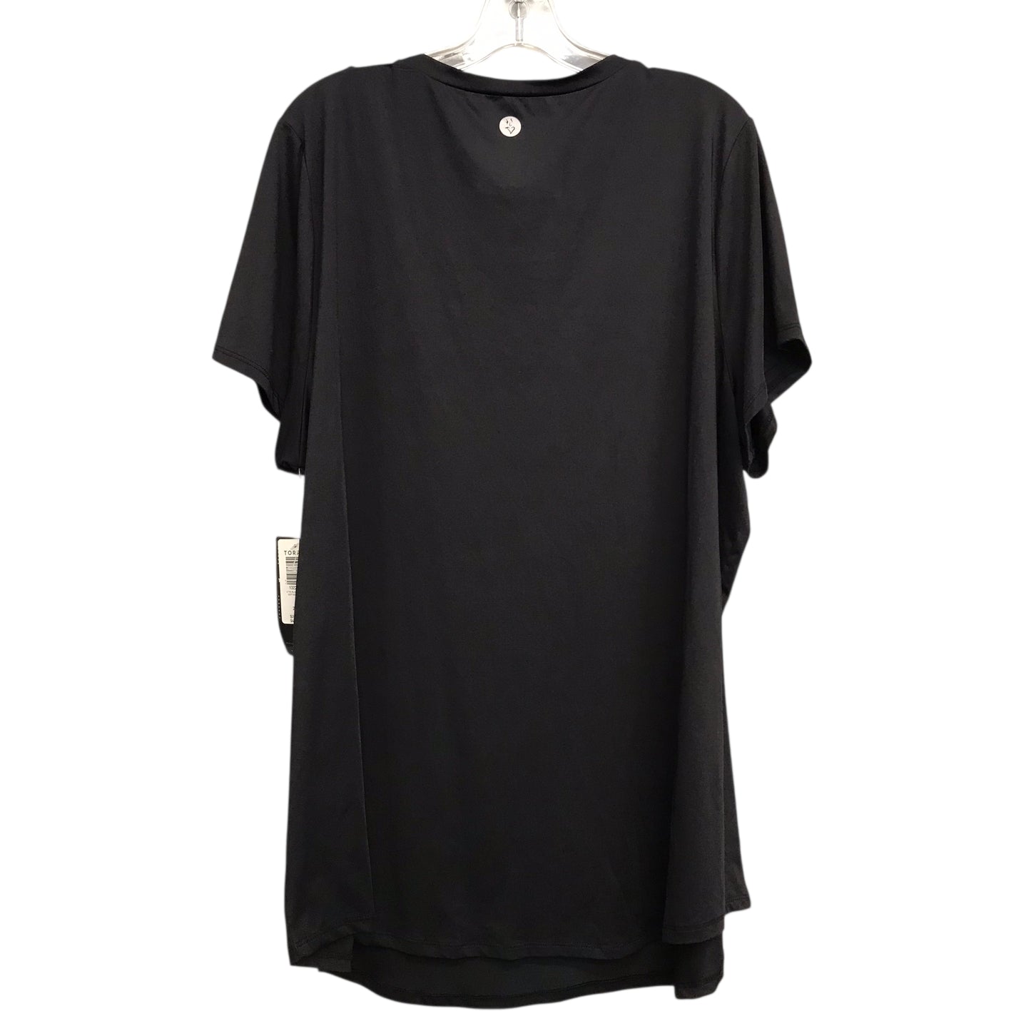 Athletic Top Ss By Torrid In Black, Size:3X