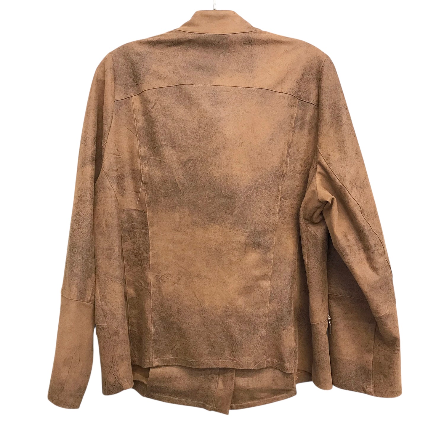 Blazer By Chicos In Brown, Size:Xl