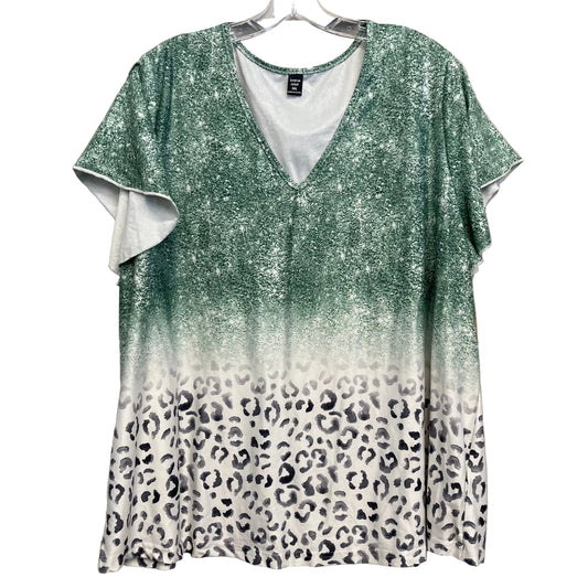 Top Ss By Shein In Multi, Size:3X