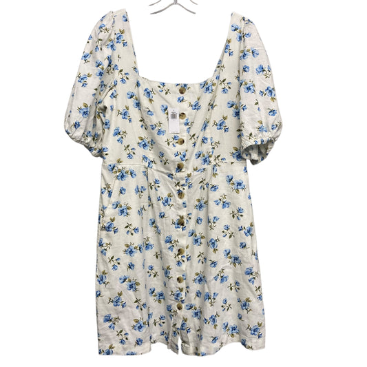 Dress Casual Short By Old Navy In Floral Print, Size:L